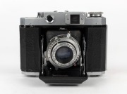 MAMIYA: Mamiya-6 IV horizontal-folding camera [#75651], circa 1947, with Olympus Zuiko F.C. 75mm f3.5 lens [#626567] and Copal shutter. - 2