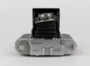 MAMIYA: Mamiya-6 IV horizontal-folding camera [#75651], circa 1947, with Olympus Zuiko F.C. 75mm f3.5 lens [#626567] and Copal shutter. - 4
