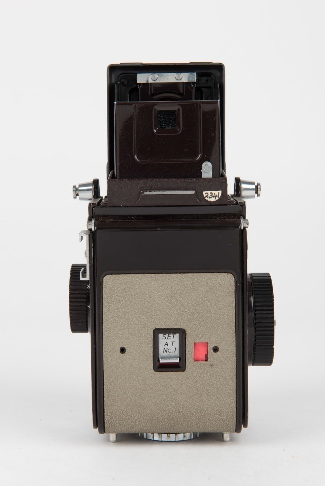 YASHICA: Grey-body Yashica-44 LM TLR camera [#FL 1030054], circa