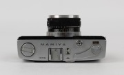 MAMIYA: Super Deluxe rangefinder camera [#1287994], circa 1964, with Mamiya-Kominar 48mm f2 lens and Luxor Junior flash unit attachment. - 4