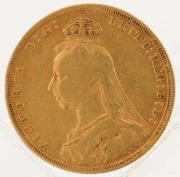 1889&nbsp;Jubilee head and 1900 Veiled head Sovereigns, St. George reverses, F/VF. (2). - 3