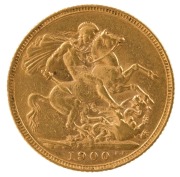 1889&nbsp;Jubilee head and 1900 Veiled head Sovereigns, St. George reverses, F/VF. (2). - 4