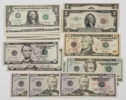 A collection of Star Replacement banknotes, comprising of 2001 $1 (1), 2009 $1 (11), 2013 $1 (3), 2013 $5 (2), 2009 $10 (1, small stain), 2009 $20 (2), 2009 $50 (3), all near uncirculated. Also, 1953 $2 (2) circulated. (Total: 25).