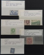 1913 - 1965 collection in a Hagner album. Noted KGV Heads */**/0, with some varieties noted and including OS perfins and overprints; commems incl Anzac, Jubilee, etc.; Arms set, some later Imprints incl AIF in pairs; Navs to &pound;1, etc. (qty). - 3