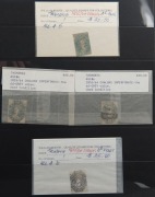 AUSTRALIAN COLONIAL issues, as purchased; displayed in two Hagner albums. All States represented. (qty). - 5