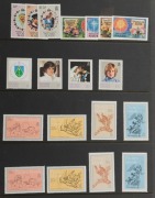 PACIFIC & INDIAN OCEAN ISLANDS: A 1970s-90s collection/accumulation in Hagner album; noted Pitcairn Island, Fiji, Samoa, Cocos (Keeling) Islands, Nauru, Christmas Island; duplicated sets, M/Sheets, etc. (qty). MUH. - 2