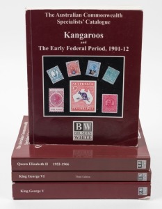 The Australian Commonwealth Specialists' Catalogue: Kangaroos and The Early Federal Period, 1901-12 [2004]; King George V [2018]; King George VI [2015]; Queen Elizabeth II 1952 - 1966 [2015]; (4 vols.).