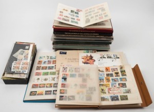 An accumulation, mainly Australian year books and P.N.G. in album