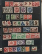 KGV - Decimal period collection in a Hagner binder; noted a few KGV heads **, Robes set of 3 **, Macarthur, Victoria, Anzac sets **, Arms to &pound;1 **, Navigators to &pound;2 **, plus a good range of decimals incl 1971 Xmas blk.25. Accompanied in a large carton by - 5