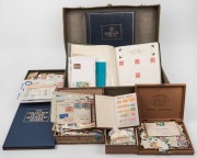 1913-42 collection in Rapkin album; includes useful Kangaroos to 5/- (3) U, CofA Roo SPECIMEN set, useful KGV heads, mainly U but including &frac12;d Green CA Monogram blk.4 plus several other blks M/MUH; 1930s commems in Imprint or Plate blks.4 (mainly lower va
