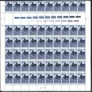 1973 - 89 accumulation in a mint sheet file; mainly complete sheets, with values to 55c. (100s). MUH. FV: $500+