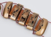 An antique Japanese four case&nbsp;inro&nbsp;with Kajikawa family seal with matching netsuke, ​​​​​​​10.5cm high - 7