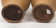 A pair of antique Chinese Xizheng pottery lidded urns, bearing dragon and pearl chop seal, late 19th century, 25cm high - 4