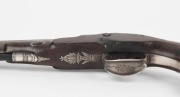 An antique English flintlock duelling pistol, circa 1780, 32.5cm long - 5