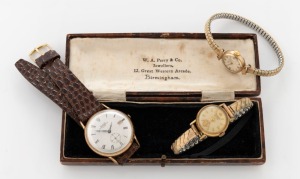 Three assorted wristwatches including a lady's LONGINES, and two others