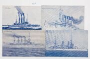 Postcards: AUSTRALIA - SHIPPING: A diverse range incl.&nbsp;HMAS Melbourne, SS Katoomba, SS Canberra, and HMAS Australia, with several cards issued by the Melbourne Steamship Company, as well as many cards commemorating the 1908 visit to Australia of the Unite - 3