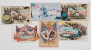 Postcards: AUSTRALIA - VARIOUS: A collection of postcards featuring photographs and illustrations of public gatherings, hospitals, advertisements, etc., with cards commemorating the 1908 United States fleet visit, various royal visits, the Australian Ladi - 4