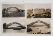 Postcards: NEW SOUTH WALES - SYDNEY LIGHTHOUSES, RAILWAYS & BRIDGES: Photographic postcards featuring views of Hornby Lighthouse, Inner South Head Lighthouse, Croydon, Central, Museum, Burwood&nbsp;and other railway stations, the Harbour Bridge during construc - 3
