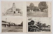 Postcards: NEW SOUTH WALES - NORTHERN & WESTERN: Photographic postcards featuring hot-air ballooning at Broken Hill, Byron Bay lighthouse, sugarcane farming, early beach culture at Tweed Heads, public buildings, bridges, Lismore, Casino, Maclean, Grafton, - 4