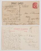 Postcards: NEW SOUTH WALES - SOUTHERN: A collection of photographic cards including 1903&nbsp;Narrandera dust storm, Art Deco architecture and early automobiles,&nbsp;Hamilton Hume's residence at Yass, Snowy Mountains Authority laboratories, Albury bowling greens, - 7