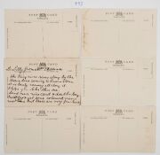 Postcards: TASMANIA - WESTERN & SOUTHERN: Photographic postcards with&nbsp;Queenstown and Mount Owen, Mount Magnet Silver Mine, Currie Harbour on King Island, hop picking at New Norfolk, Port Arthur, and various other towns, rivers, lakes, etc. Publishers/phot - 3