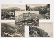 Postcards: TASMANIA - WESTERN & SOUTHERN: Photographic postcards with&nbsp;Queenstown and Mount Owen, Mount Magnet Silver Mine, Currie Harbour on King Island, hop picking at New Norfolk, Port Arthur, and various other towns, rivers, lakes, etc. Publishers/phot - 4