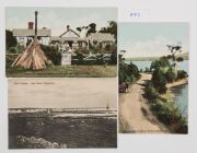 Postcards: TASMANIA - NORTHERN & CENTRAL: Photographic postcards featuring Hellyer Gorge,&nbsp;Devonport docks, Ulverstone, Uncle Leek's Teahouse, piers, country roads, lighthouses, bridges, etc. Publishers/photographers include Spurling, A.E.Barker,&nbsp;W.A.Skinn - 3