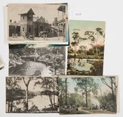 Postcards: VICTORIA - EASTERN COAST: A collection of photographic postcards featuring street and bird's-eye views of such cities as Sale and Bairnsdale, Lakes Entrance, Yarram, stately homes, lawn parties, Bairnsdale Rowing Club, Indigenous Australians, b - 3