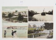 Postcards: VICTORIA - EASTERN COAST: A collection of photographic postcards featuring street and bird's-eye views of such cities as Sale and Bairnsdale, Lakes Entrance, Yarram, stately homes, lawn parties, Bairnsdale Rowing Club, Indigenous Australians, b - 6