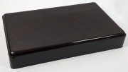 An antique Japanese Urushi lacquer betroval tray, in original timber case, Edo&nbsp;period, 18th/19th century, ​​​​​​​70cm wide - 3