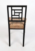 GODWIN style antique English chair with ebonized finish, 19th century, ​​​​​​​84cm high - 3