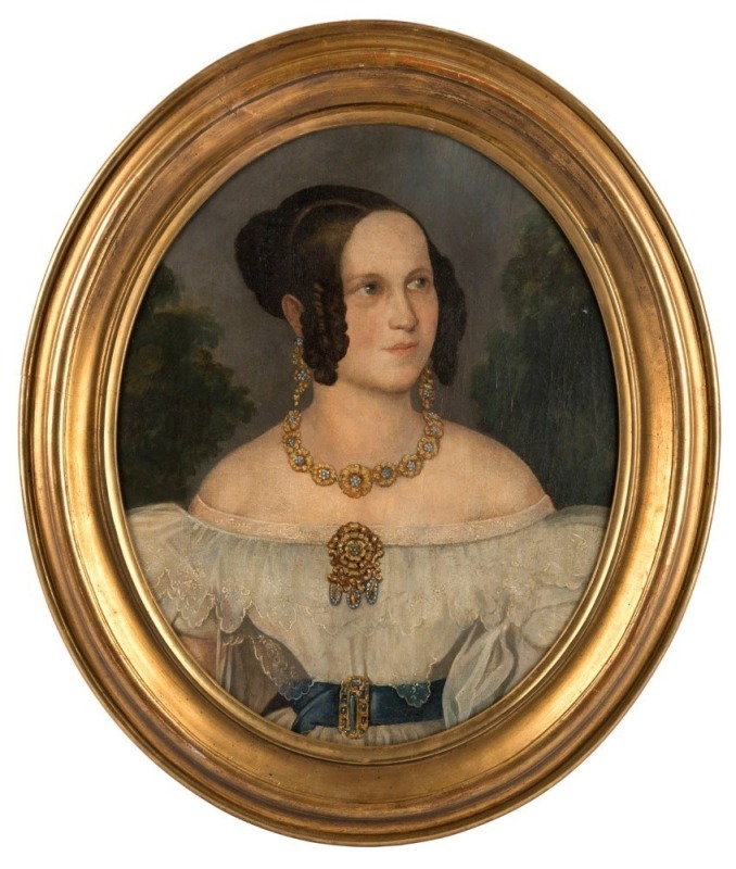 ARTIST UNKNOWN, (portrait of a lady),