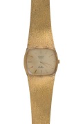 ROLEX "CELLINI" gent's wristwatch, manual movement with baton numerals, in 18ct yellow gold case and bracelet, 63 grams without the movement - 2