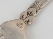 GEORG JENSEN "Cactus" pattern Danish sterling silver cutlery set for six places, designed by GUNDORPH&nbsp;ALBERTUS&nbsp;in 1930, (42 pieces), oval factory marks, 1,100 grams ​​​​​​​silver weight not including knives - 3