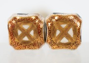 SATSUMA pair of antique Japanese hairpins, Meiji period, 19th century, ​​​​​​​27cm long - 3