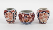 IMARI group of ten antique porcelain vases, 19th century, the largest 19cm high - 3