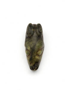 Antique Chinese jade mythological animal amulet. 6cm