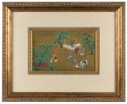 Two Japanese woodblock prints of horse scenes, 20th century, ​​​​​​​15 x 24cm, 37 x 45cm each overall - 3