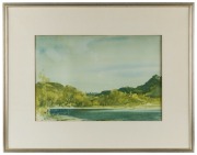 WILLIAM RUSSELL FLINT 1880-1969, (untitled landscape), colour lithograph, signed lower left in print "Russell Flint", 30 x 45cm, 53 x 67cm overall - 2