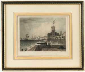 MARITIME SUBJECTS:  Four etchings or engravings, individually framed, the largest 40 x 50cm. (4 items).