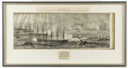 MARITIME SUBJECTS:  Four etchings or engravings, individually framed, the largest 40 x 50cm. (4 items). - 3