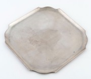 A Mexican silver tray, 20th century, 25cm wide, ​​​​​​​468 grams
