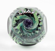 CAITHNESS "CELTIC GLORY" Scottish glass paperweight, late 20th century, 9.5cm high, 9.5cm wide - 2