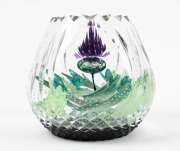 CAITHNESS "CELTIC GLORY" Scottish glass paperweight, late 20th century, 9.5cm high, 9.5cm wide - 3