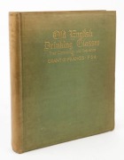 FRANCIS, Grant R. "Old English drinking glasses: their chronology and sequence", [London: Herbert Jenkins, 1926], quarto, gilt-lettered green cloth (spine stunned), short split to upper hinge, top edge gilt, other edges uncut, previous owner's name to tit