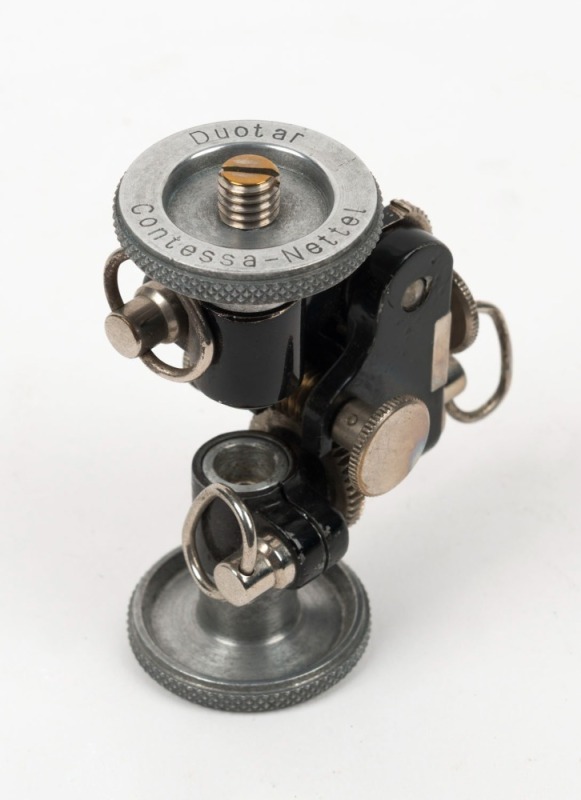 ZEISS IKON: Contessa-Nettel Duotar tripod head, c. 1930s.