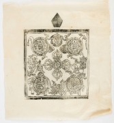 Thirteen assorted Tibetan and Nepalese woodblock prints on rice paper, ​​​​​​​the largest 85 x 57cm - 4