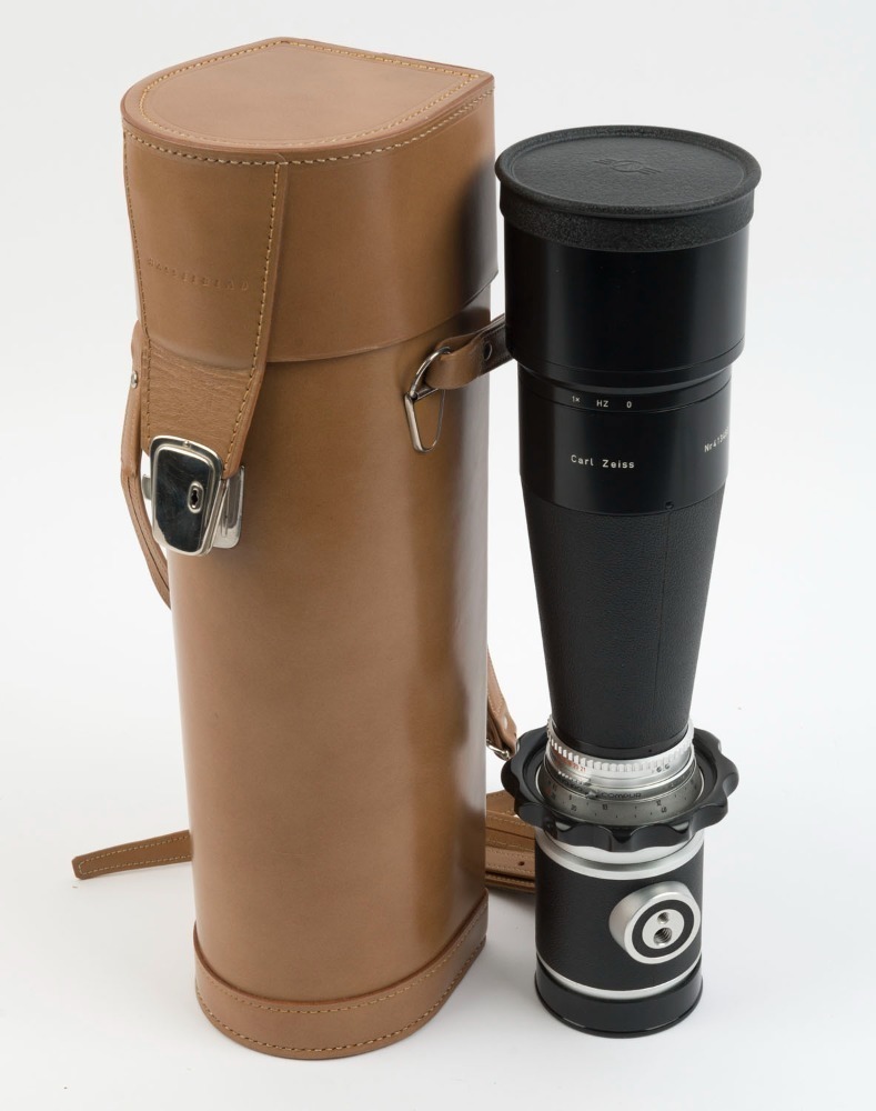 HASSELBLAD Carl Zeiss Tele-Tessar 500mm f8 lens [#4134953] in fitted  Hasselblad leather case with