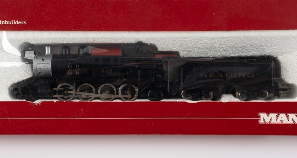 MANTUA HO scale 32221 Camelback and tender, together with