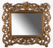 An antique gilt framed mirror, early 20th century, ​​​​​​​116 x 134cm